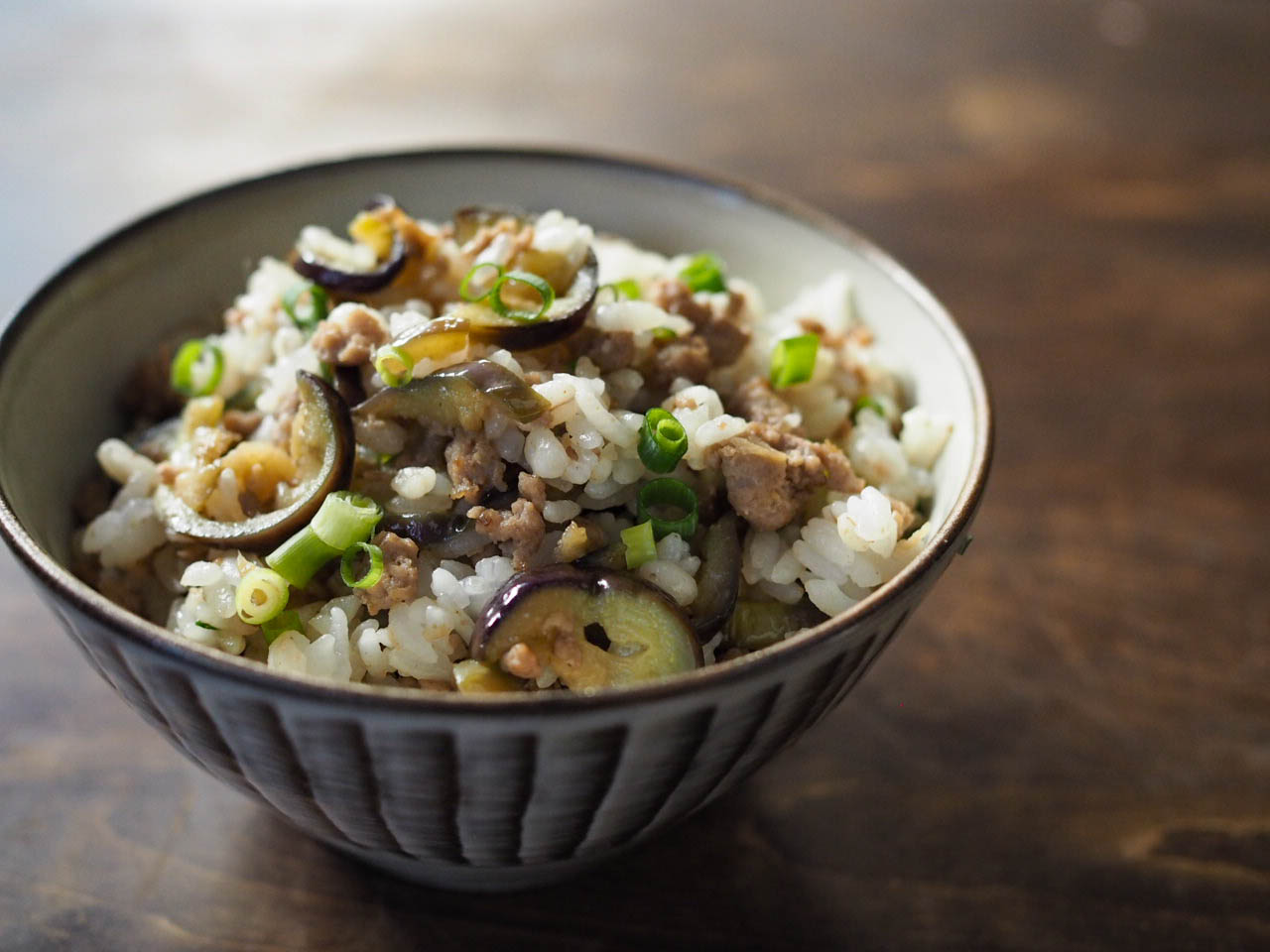 なす味噌ご飯 奥薗壽子のなべかまぺえじ